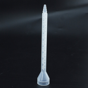 Bzy MC 06-18 PP + POM nhựa trộn ống tròn Miệng xoắn ốc keo vòi phun Epoxy AB keo tĩnh trộn cắt - Product Image 3