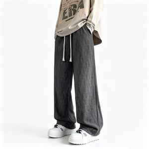 High Quality Retro <strong>Corduroy</strong> <strong>Men</strong> Straight Casual Solid Color Pants Bulk Order Daily Casual Streetwear Daily <strong>Trousers</strong> - Product Image 1