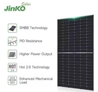 Panneau solaire bi-verre à 72 cellules, module bifacial demi-cellule sans cadre BIPV Panneau solaire transparent