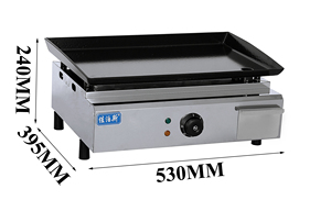 <span class=keywords><strong>Mufla</strong></span> industrial de mesa, plancha eléctrica, plancha frita de acero inoxidable, horno para parrilla de carne - Product Image 2