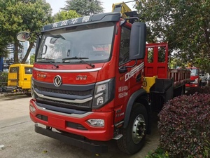 รถบรรทุกตงเฟิงดีเซลใหม่ เกียร์ธรรมดา ยูโร 5 ขนาด 8 ตัน ติดตั้งเครนพร้อมบูมยืดไสลด์ได้ - Product Image 5