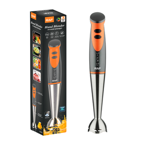 RAF Elektrikli 800W Değişken Hızlı El <span class=keywords><strong>Blender</strong></span>ı Dayanıklı Paslanmaz Çelik 4 Bıçaklı Tasarım Hızlı Başlangıç Buz Kırma BPA İçermez Açık Hava Kullanımı - Product Image 1