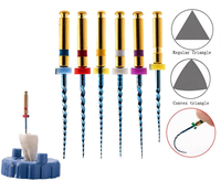 Limes rotatives endodontiques électriques en NiTi de qualité supérieure, haute flexibilité, SX-F3, marque JINGC, consommables dentaires de classe I pour le traitement des canaux radiculaires