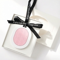 Diffuseur d'huiles essentielles en pierre parfumée pour voiture, pendentif désodorisant suspendu, parfum d'intérieur