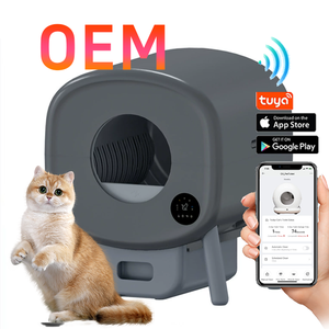 Grand <span class=keywords><strong>bac</strong></span> <span class=keywords><strong>à</strong></span> litière automatique <span class=keywords><strong>à</strong></span> faible bruit 76L et accessoires APP détachable intelligent autonettoyant <span class=keywords><strong>bac</strong></span> <span class=keywords><strong>à</strong></span> litière chat toilette <span class=keywords><strong>bac</strong></span> <span class=keywords><strong>à</strong></span> <span class=keywords><strong>sable</strong></span> - Product Image 6