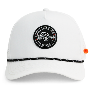 Casquettes de <span class=keywords><strong>golf</strong></span> 5 panneaux imperméables de haute qualité OEM d'usine HS51 avec perforations laser, porte-cordons, marqueur de balle magnétique, unisexe - Product Image 3