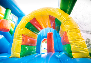 Castillo hinchable para niños, juguete de Tobogán, Mundo Marino, Multi juego - Product Image 6