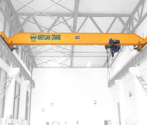 מנוף גשר עילי מסוג EOT עם כבל פלדה חשמלי, בעל קורה אחת, 10 טון, 20 טון, עם מנוף נייד. - Product Image 3