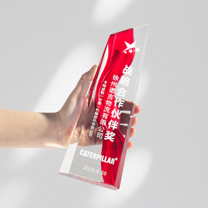 Trofeo de Cristal Creativo Personalizado, Premio de Competición, Medalla Autorizada por la Empresa, Conmemoración del Personal Destacado - Product Image 3