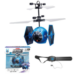 2.4g Noir Hornet Télécommande Lumière Avion Avion <span class=keywords><strong>Hélicoptère</strong></span> Jouets Enfants Drone Jouet - Product Image 4