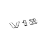 Professionnel Personnalisé Surface Lisse Étanche Auto-adhésif 3d Abs Lettres Autocollant De Voiture Emblème Badge Pour Carrosserie