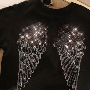 OEM Classic Round Neck Solid Glittering Shine Heat-Transfer Printed Custom Eco-Friendly Men's T-Shirts - Product Image 2