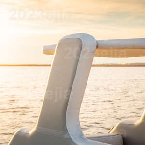 Acqua di lusso per il tempo libero gommone con baldacchino Mini barca elettrica pieghevole adulti Yacht gonfiabile per la pesca - Product Image 6