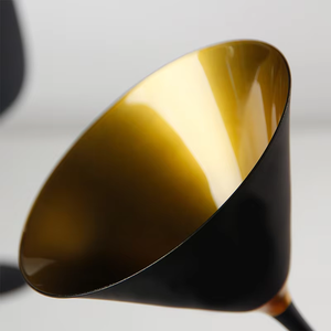 Commercio all'ingrosso spruzzato nero e oro vetro vino anniversario calice succo di acqua calice Set stile europeo vetreria per festa di nozze - Product Image 6