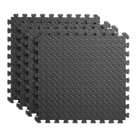 Tapis de puzzle emboîtables en mousse EVA écologique haut de gamme, antidérapants, antichocs, imperméables et sûrs pour la gym des enfants, le karaté et le judo