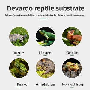 Sustrato de Fibra de Coco que Retiene la Humedad para Reptiles, Anfibios y Hibernación de Tortugas - Product Image 1