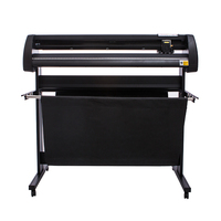 Plóter de Corte de Vinilo de Fábrica de 53 Pulgadas E-Cut KI-720AB, Cortador de Gráficos Digital con Corte de Contorno Automático y Seguimiento Óptico