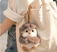 Meilleure vente 2026 : Peluche canari en coton, poupée oiseau fantaisie, porte-clés, coussin de sommeil et cadeau unisexe