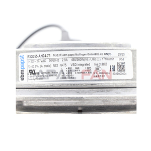 Ventilador industrial EC R3G355-AN04-71 de ebm-papst, ventilador de refrigeración con ahorro de energía, rendimiento estable y larga vida útil. - Product Image 3