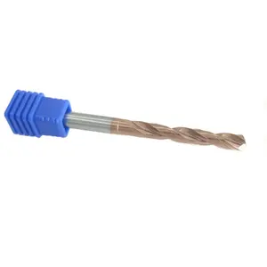 ZCCCT GD Series Tungsten Carbide Twist Drill Bits For Cnc Hole Making Machine