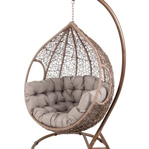 Hot Selling Rattan Garden Courtyard Outdoor Aluminum <b>Frame</b> <b>Swing</b> Chair Combination Furniture - Product Image 6