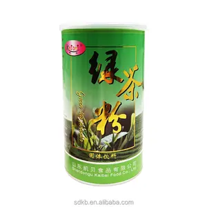 Canned green tea powder 500g green tea powder for brewing edible baking special milk tea shop commercial raw materials