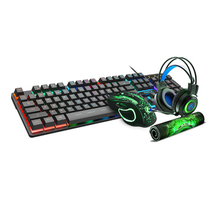 Set 4-in-1 al Miglior Prezzo: <span class=keywords><strong>Tastiera</strong></span> Gaming Cablata con Illuminazione RGB, Mouse, Cuffie e Tappetino Mouse - Product Image 5