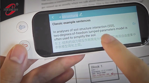 Scan Talker 3.46 pouces Android Smart gros <span class=keywords><strong>traducteur</strong></span> d'écran tactile avec Ble/Wi-Fi prend en charge la traduction <span class=keywords><strong>de</strong></span> 112 langues - Product Image 2