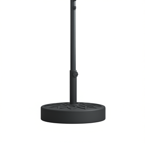 Base per Ombrellone da Patio in Polietilene Nero, 55 Libbre, Accessorio Durevole per Arredamento Esterno con Base in Cemento per Uso in Patio - Product Image 1