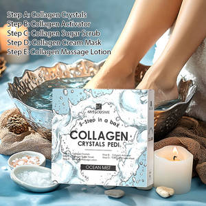 Set de Cuidado de Pies de Marca Privada OEM ODM, Kit de Manicura y Pedicura de Lujo con Colágeno para Spa, Salón de Belleza de Uñas - Product Image 1