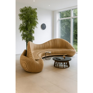 Macetas paramétricas personalizables <span class=keywords><strong>de</strong></span> alta calidad, muebles <span class=keywords><strong>de</strong></span> exterior para hoteles, sofá <span class=keywords><strong>de</strong></span> <span class=keywords><strong>madera</strong></span> <span class=keywords><strong>con</strong></span> macetero. - Product Image 4