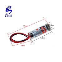 Vente chaude Bon Prix Module Laser Ligne Rouge De Haute Qualité 5mW 650nm Focus Tête Laser Réglable 5V Qualité Industrielle P0.05