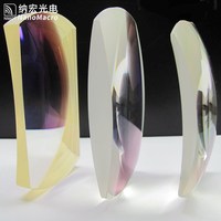 Lentille biconvexe en quartz de 10 mm |   Lentille optique NIR 650-1500 nm |   Lentille sphérique à focalisation fixe avec revêtement AR et longueur focale personnalisée