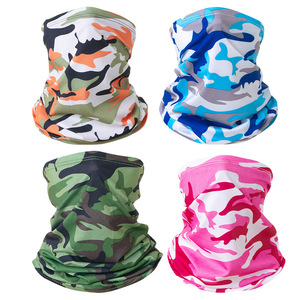 Cycling Face Mask Ice Silk <b>Neck</b> <b>Warmer</b> Breathable Quick Dry Sun Protection Outdoor Men's Multi Functional Headscarf - Product Image 5
