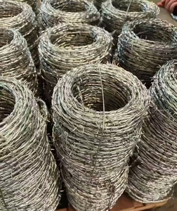 ลวดเหล็กชุบสังกะสีแบบจุ่มร้อน สองเกลียว บิดเกลียวทั้งสองทิศทาง ลวดหนาม 450 ม. BWG 15 # (1.8มม.) 25กก. - Product Image 2