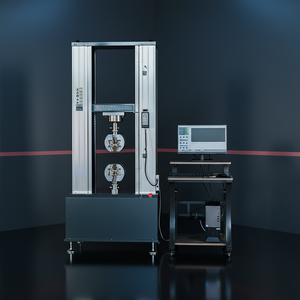 Machine d'essai universelle Servo 200kN pour le contrôle qualité des métaux, de l'acier, de l'aluminium, du plastique et du caoutchouc par traction et compression - Product Image 1