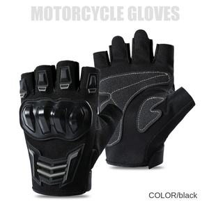 Yüksek kaliteli yarım parmak bisiklet eldiveni nefes aşınmaya dayanıklı kaymaz anti-sonbahar eldiven Motor döngüsü eldiven - Product Image 6