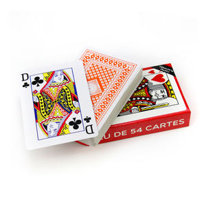 Usine 16 Ans d'Expertise Cartes Personnalisées 32 Cartes à Jouer Françaises Tirages <span class=keywords><strong>Poker</strong></span> Rdv Coinche Carte De Belote <span class=keywords><strong>Jeu</strong></span> de Cartes avec Logo Propre - Product Image 5