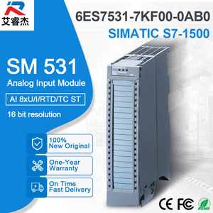Nuevo y Original 6ES7531-7KF00-0AB0 AI 8xUI/RTD/TC ST, Entrada Analógica de 8 Canales, 16 bits, Precisión del 0.3% para S7-1500 - Product Image 1