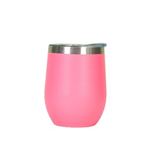Stainless Steel Tumbler 12 Oz Insulated Cup With Lid For Travel Outdoor Use Multiple Colors Available - Product Image 5