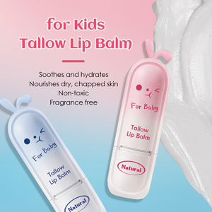 Stick de soin des lèvres naturel pour enfants au suif de boeuf végétalien coréen Hydratant éclaircissant Hydratant <span class=keywords><strong>Baume</strong></span> à lèvres rose pour bébé bio - Product Image 2