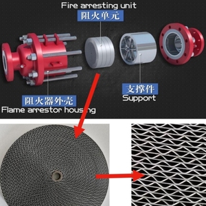 Tùy chỉnh DN25-600 End-Of-Line deflagration ngọn lửa bắt giữ iso16852 & API 2000 giấy chứng nhận EQU-LNG-ELDFA - Product Image 3