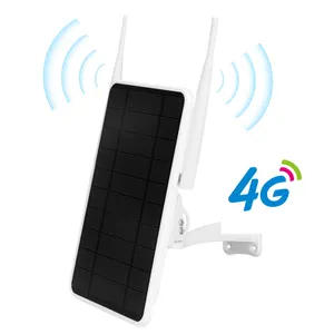 Kartu Sim 4G nirkabel Solar Wifi Router baterai Built-in untuk tempat luar ruangan