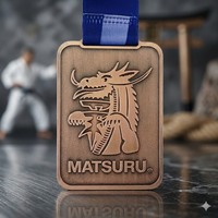[Design 2026] Médaille de récompense personnalisée en alliage de zinc durable, rectangulaire, gravée au laser 3D, souvenirs, médailles avec logo par sublimation, ruban