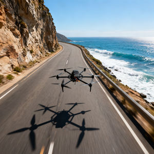 Drone pulvérisateur multifonction FPV de 15 pouces, 6 axes, fibre de carbone, 130 km/h, portée de 20 km, levage lourd, batterie 8S, UAV cinématique de haute qualité - Product Image 5