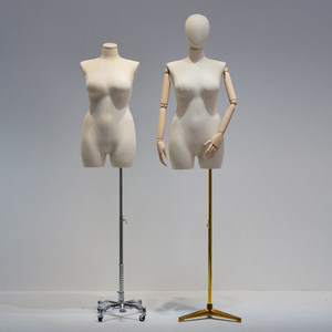 Large Size Women's Clothing Model Prop Female Half-Body <strong>Window</strong> Mannequin Fat Girl Big Butt Human Body <strong>Display</strong> Stand Adjustable - Product Image 2