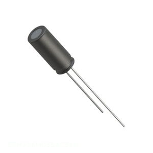 Distribuidor Autorizado: Condensador de Orificio Pasante CAP ALUM 22UF 20% 35V RADIAL TH 22 uF ESH226M035AC3AA - Product Image 1