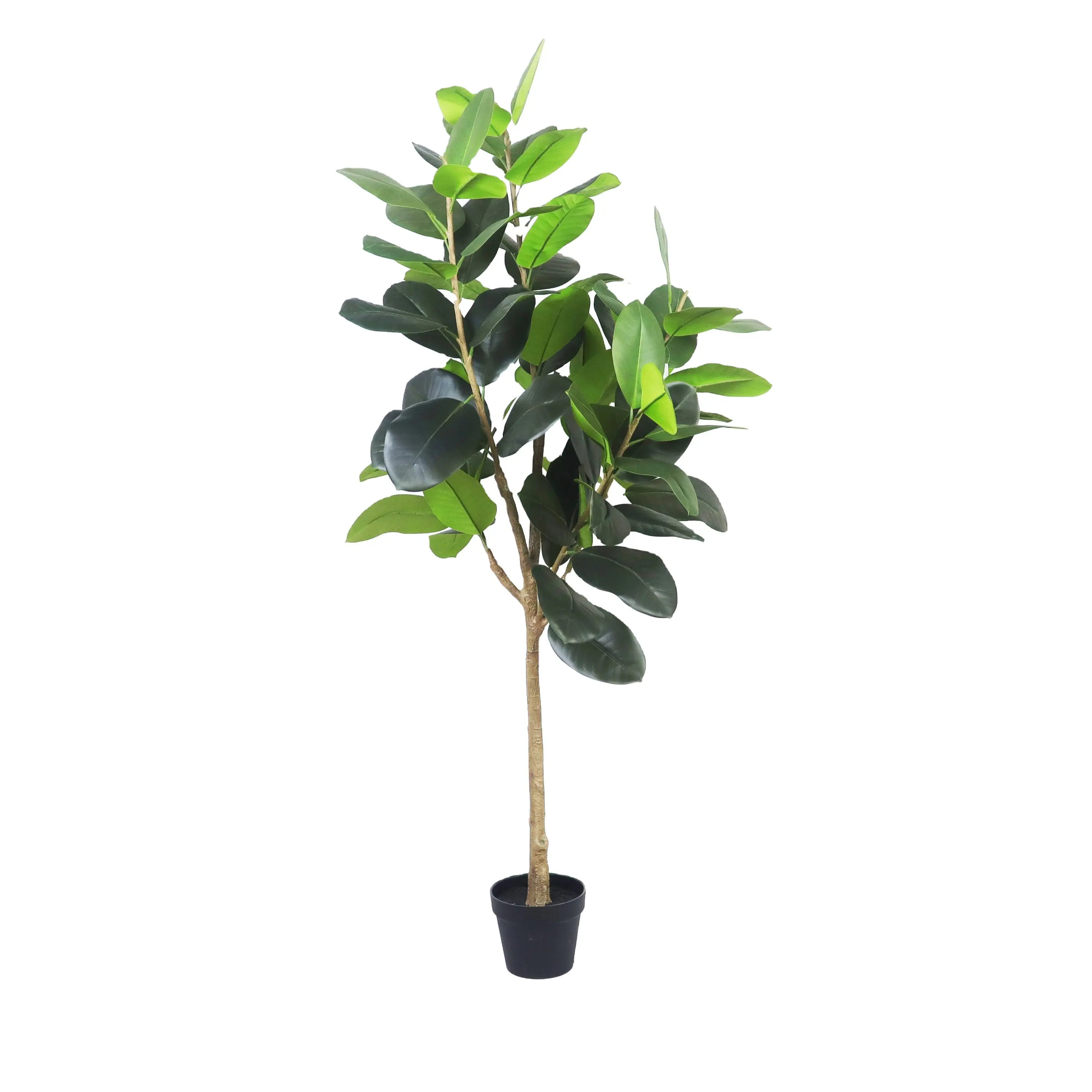 Xunmengyuan all'ingrosso 188CM verde decorativo artificiale in vaso piante e alberi in gomma plastica Bonsai albero per la decorazione domestica