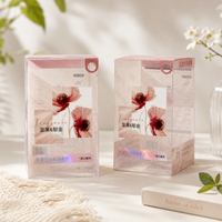 Boîte en plastique transparente personnalisée en PET PP, boîte en acétate pour parfum, boîte en plastique personnalisée avec logo