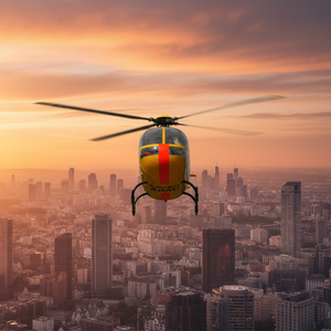 Hélicoptère RC Roban 450 Taille <span class=keywords><strong>BO105</strong></span> Version RTF Red Bull GPS Retour Automatique Modèle Réduit Jouets pour Adultes - Product Image 3